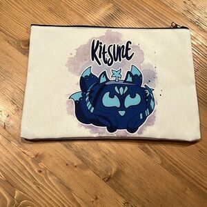 KITSUNE - BLOX FRUITS ZIPPER POUCH! 9x12 inches